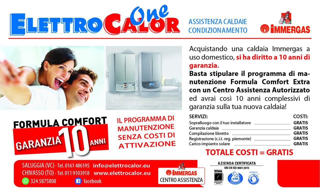 IMMERGAS UNA GRANDE SICUREZZA IN PIU